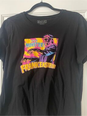 Torrid Graphic Frankenstein Tee - Black